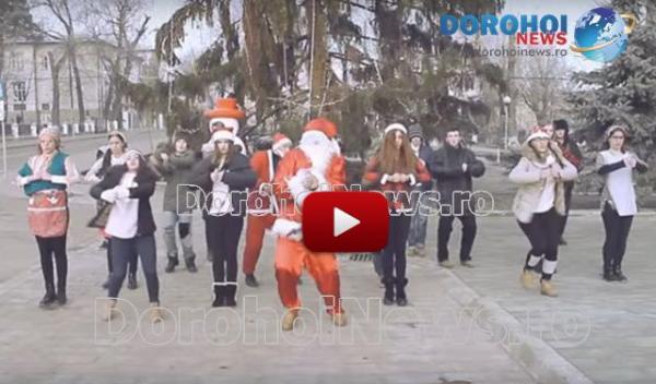 Mesaj inedit de sarbatori transmis de un grup de tineri talentati din Dorohoi_VIDEO - DH