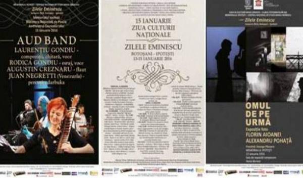 afis zilele eminescu