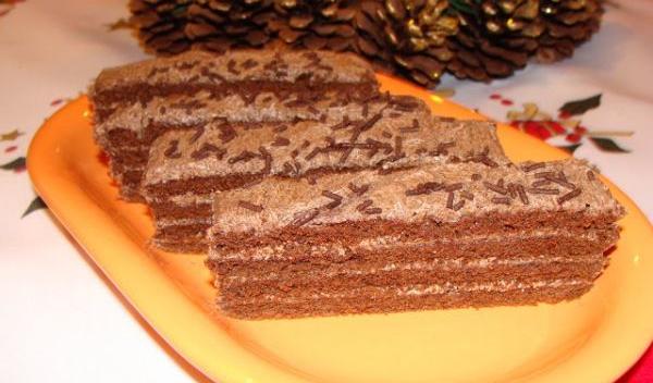 Prăjitură crem-caffe