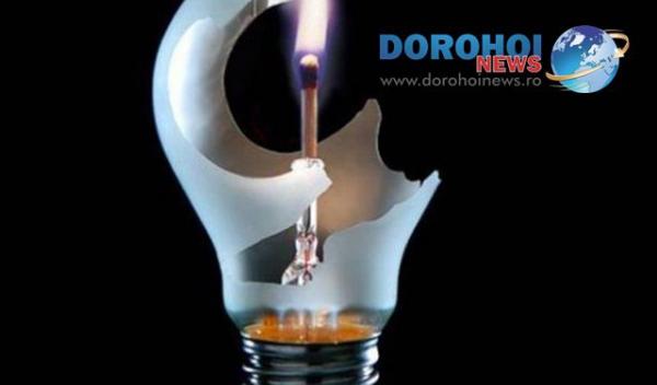 se opreste curentul la Dorohoi