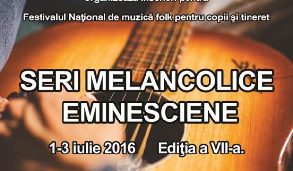 Seri Melancolice Eminesciene - Ipotesti 2016