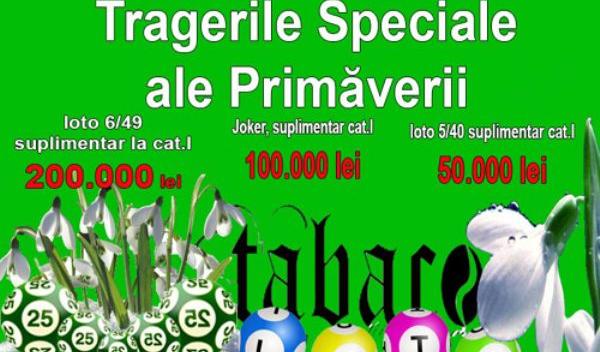 Tragerile Speciale Loto ale Primăverii