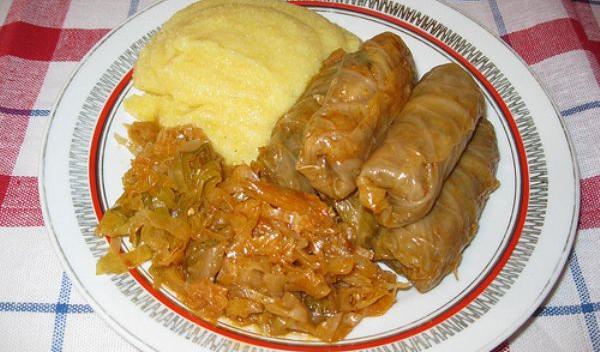 Sărmăluţe de post cu ciuperci