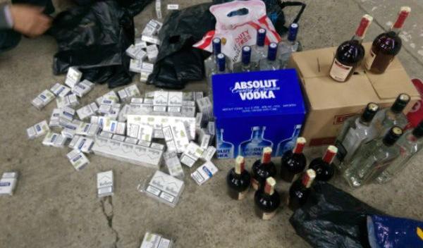 tigari si alcool contrabanda