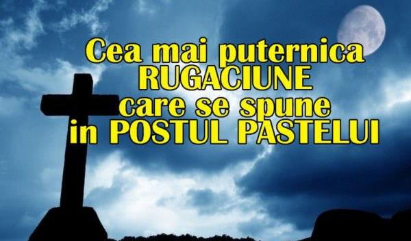 rugaciune post
