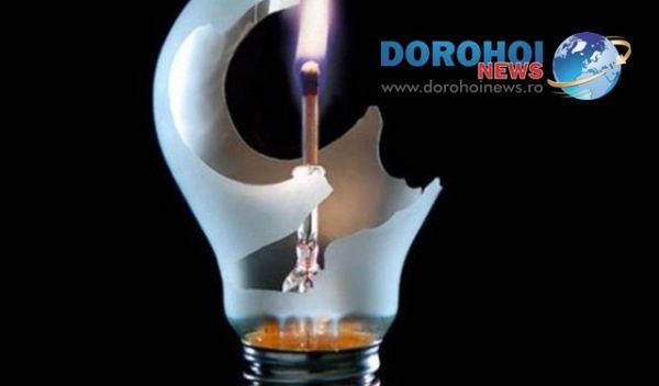 se opreste curentul la Dorohoi