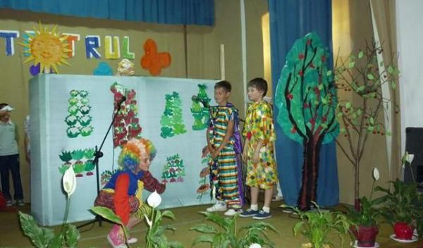 Dorohoi  Copiii în „Lumea teatrului”