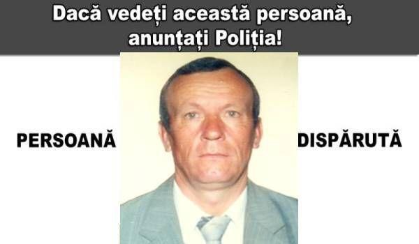 persoana disparuta