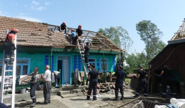 pompierii la Mihaileni