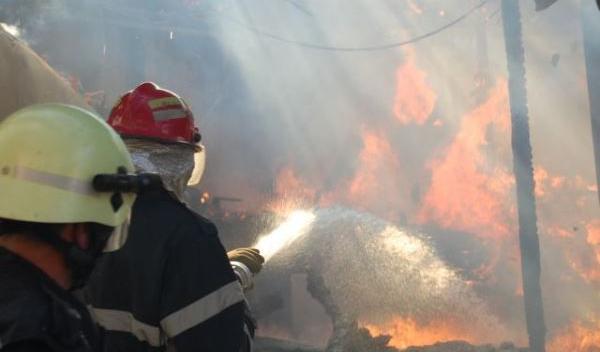 Incendiu garaj