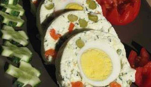 Ruladă de brânză cu ouă