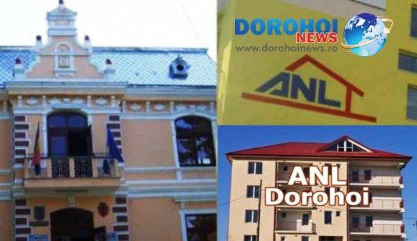 Primăria Dorohoi locuințe ANL