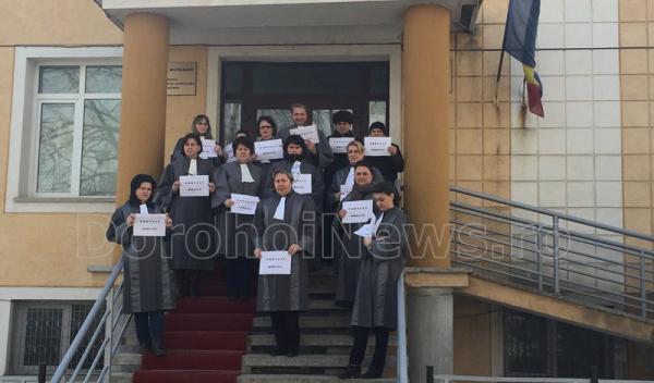 protest judecatoria dorohoi