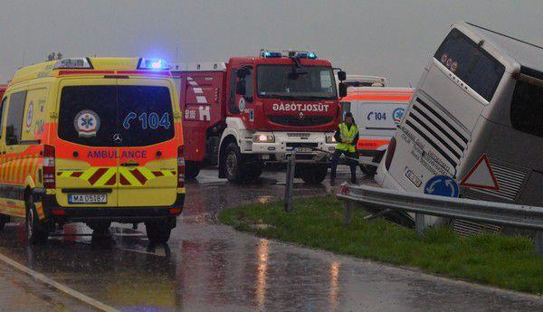 Accident cu un autocar