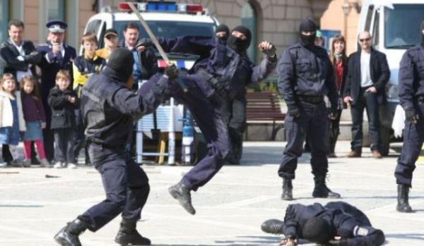 demonstratie-jandarmi