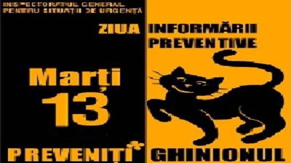 Zi fără ghinion, alături de pompieri
