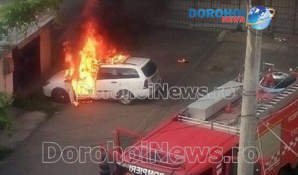Incendiu auto Dorohoi_02