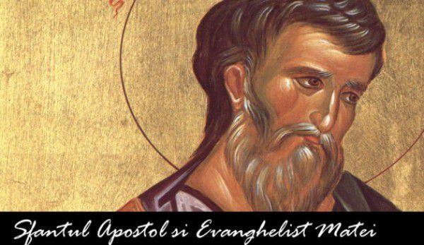 Sfantul Apostol si Evanghelist Matei