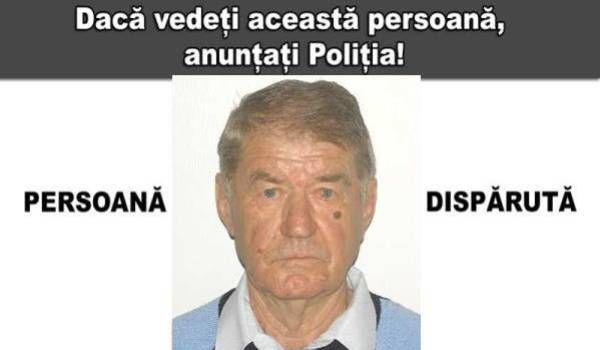 persoana disparuta