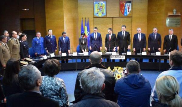 investire subprefect botosani