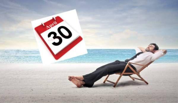 zi libera 30 aprilie