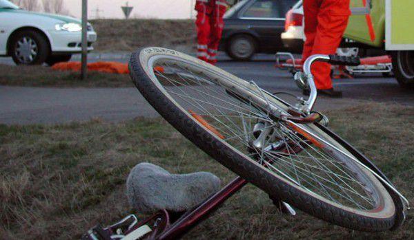Biciclist accidentat