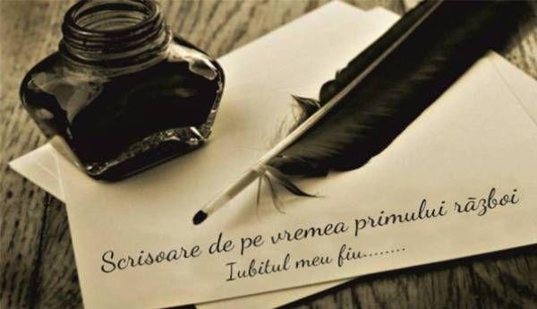 scrisoare de razboi