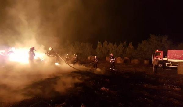 incendiu furaje
