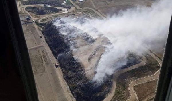 Incendiu vegetatie