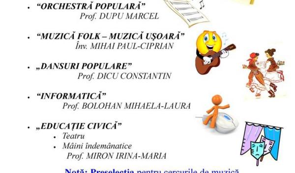 ANUNT inscrieri 2011-2012