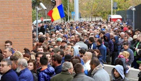 Romanii rezidenti in Italia