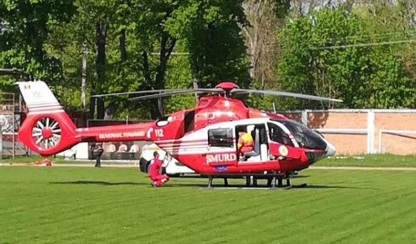 Elicopter SMURD la Dorohoi