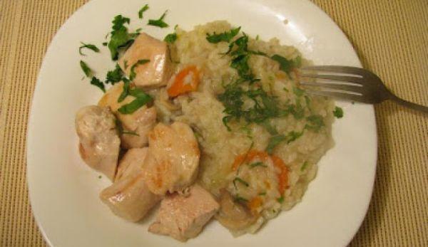 orez-cu-ciuperci-si-pui