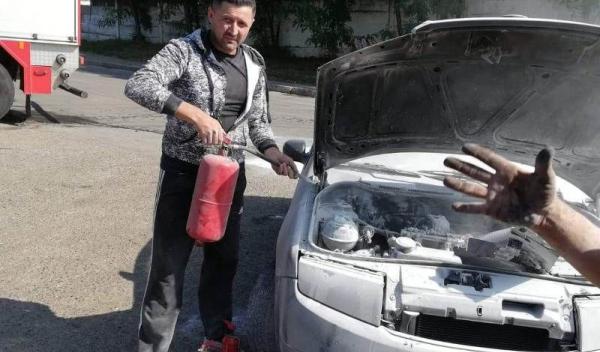 incendiu auto