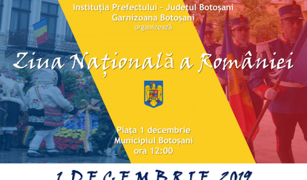 invitatie 1 decembrie 2019