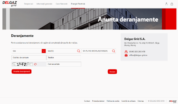 deranjamente energie site