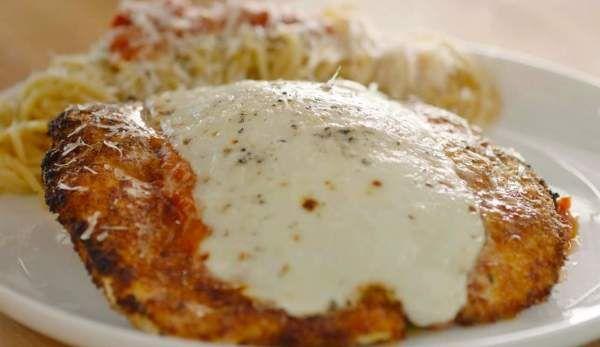 Piept de pui gratinat