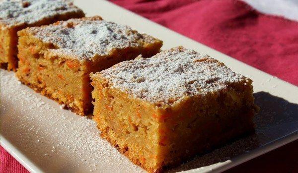Prăjitură cu morcovi