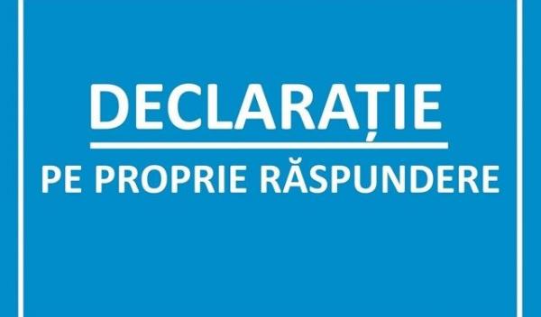 Declaratie