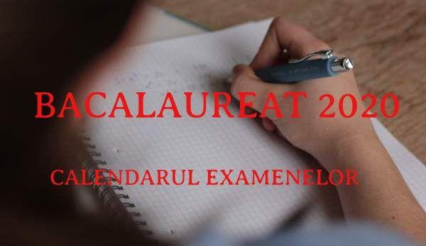 Anunț oficial Bacalaureat