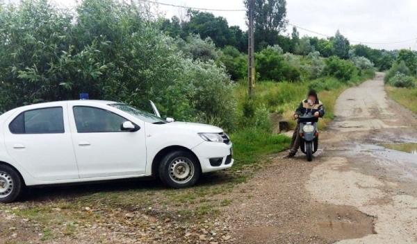Depistat conducând un motoscuter, deși nu avea acest drept2