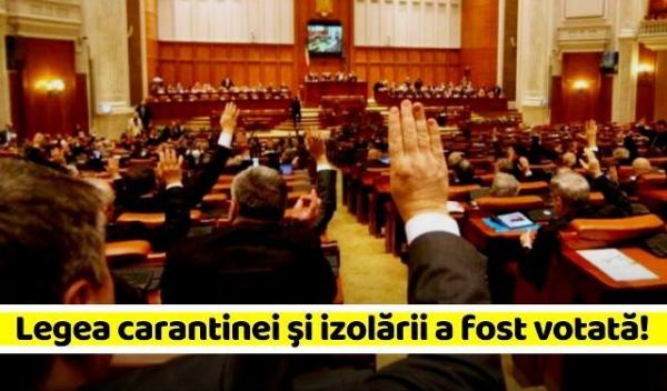Legea-carantinei-şi-izolării-a-fost-votată