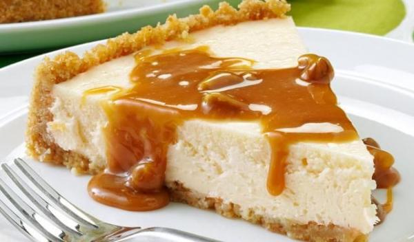 Cheesecake cu caramel