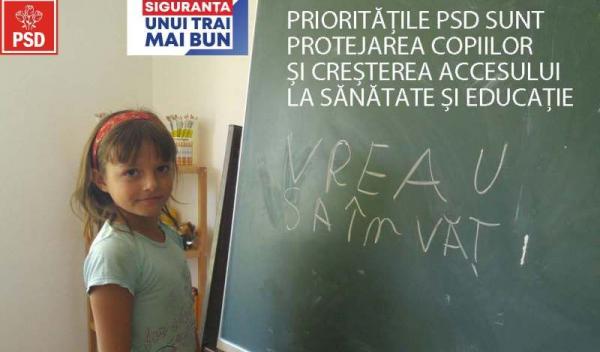 psd apara drepturile copiilor