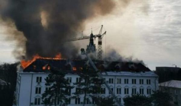 incendiu prefectura SV