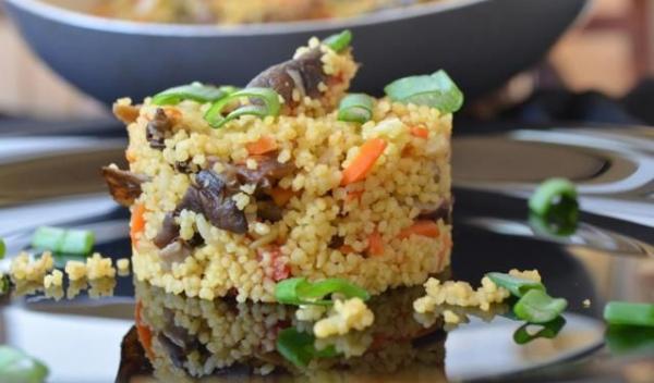 Cuscus cu ciuperci