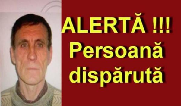 alerta persoana disparuta