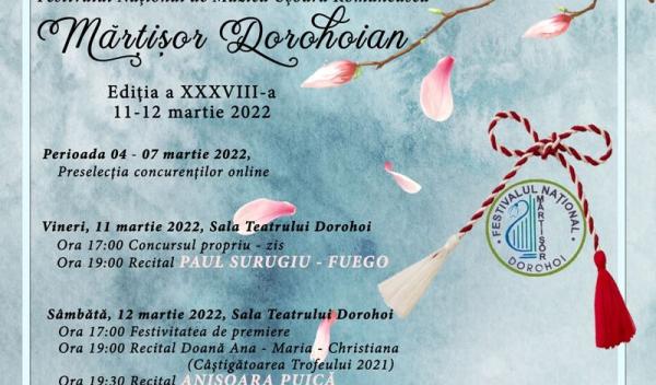 1 Afiș Mărțișor Dorohoian 2022 - Copie