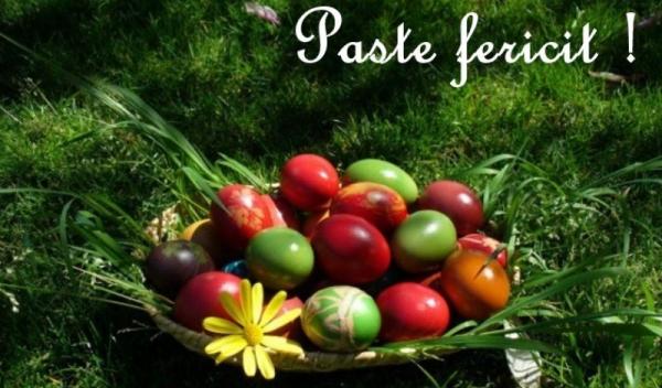 Paste fericit