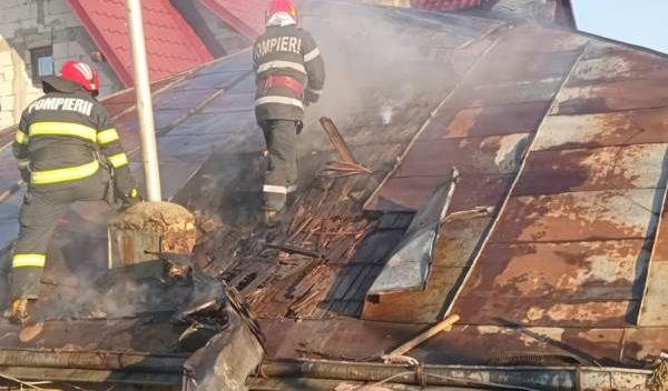 incendiu casa